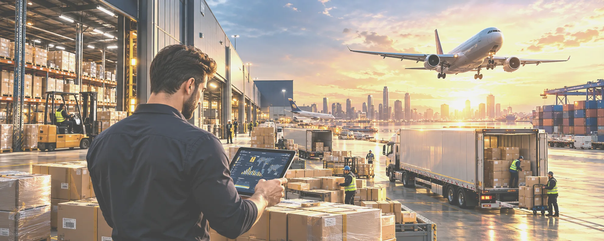 global logistics and fulfillment network supporting eCommerce growth